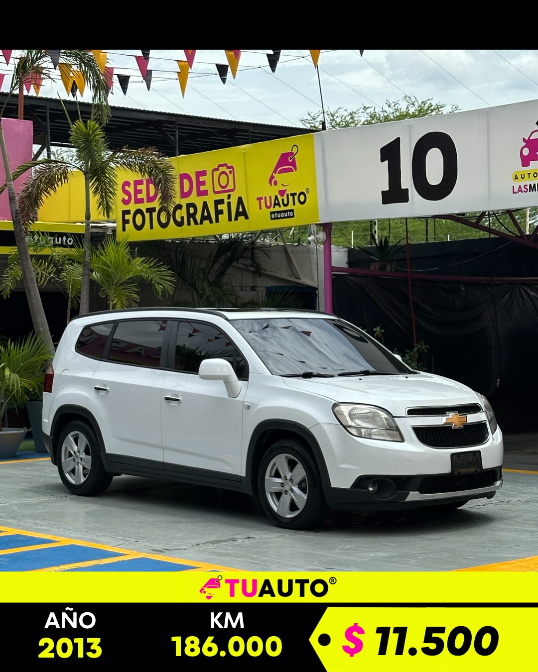 Chevrolet Orlando 2013 KM 186000